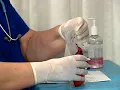 Preparing urine specimens for transport