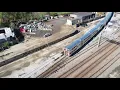 Metra MD-N Outbound Rondout drone footage
