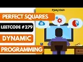 Perfect Squares Dynamic Programming Leetcode