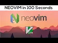 Neovim in 100 Seconds Vi Vim text Editor Code Editor