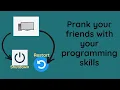 Shutdown computer using python Restart computer