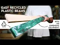 Download Lagu How to Make Recycled BEAMS from Plastic Waste at Home