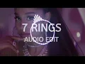 Download Lagu 7 Rings  - Audio Edit