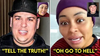 “You’re Lying!” Rob Kardashian RAGES At Blac Chyna After She Claimed He Doesn’t Pay Child Support
