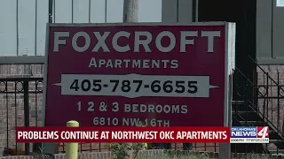 I thought I was going to float away OKC man plagued by more problems at Foxcroft Apartments