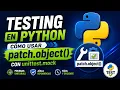 Testing en Python Como Usar patch object con unittest Tutorial Paso a Paso