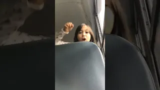 There s a weird child on my bus now she s so annoying