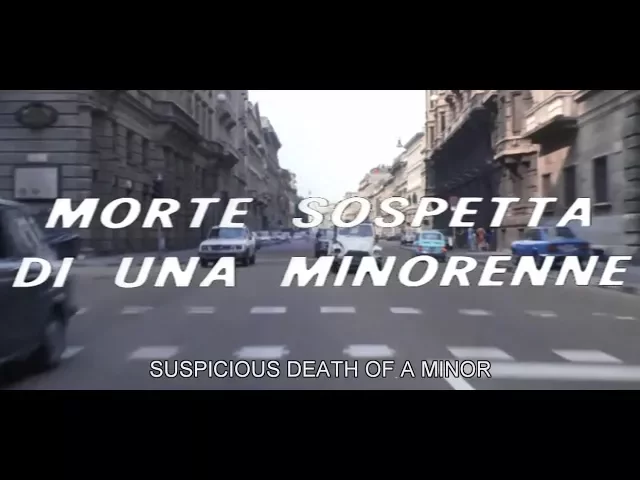 The Suspicious Death of a Minor Original Trailer (Sergio Martino, 1975)