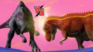 spinosaurus spiny vs terry vs chomp ace and paris dinosaur king 2007 