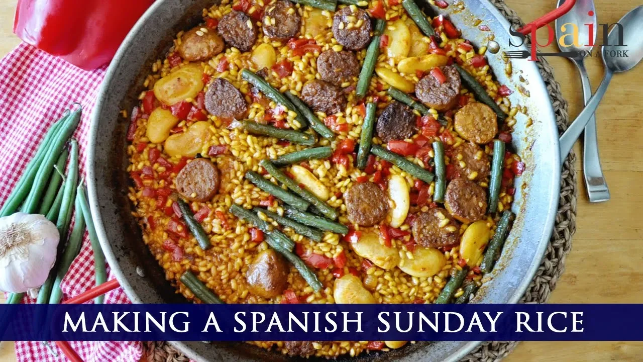 Spanish Sunday Rice with Beyond Sausage & Vegetables