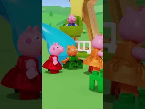 Boo Boo at the Fun Fair! 🎡 #PeppaPigTales #Shorts #LEGODUPLO