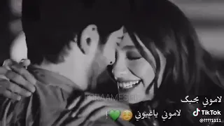 لاموني بحبك لاموني يا عيوني   وحياتك جكره بالناس لشيلك ع العين والراس   دندنها