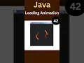 Java Swing Create Rotating Arcs Loading Animation