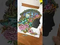 ALL OF MY JULY COMPLETED COLORING PAGES
