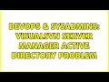 DevOps SysAdmins VisualSVN Server Manager Active Directory problem