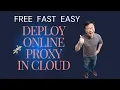 5 Mins Docker Create Own Online Proxy Site to Bypass Restrictions Free with Cloudflare Workers