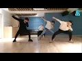 (HD) Stray kids dancing 2x speed on Hyunjin's vlive 11/7