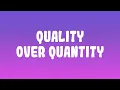 Polo G - Quality Over Quantity