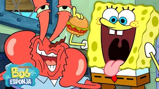 Bob Esponja | 45 Minutos de Hambúrgueres de Siri Que REALMENTE Queremos Comer 😍 | Português