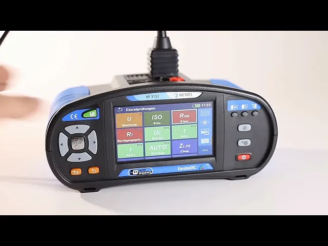 Video thumbnail for the Metrel Mi 3152 EurotestXC Multifunction Tester