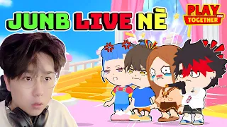 JunB Làm Tùm Lum Cùng Fan Trên Live Nè - Play Together