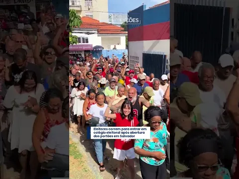 O maior colégio eleitoral de Salvador deu o recado: É LULA! ⭐️✊