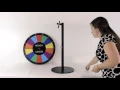 SpinningDesigns - Easy assemble Prize Wheel Stand