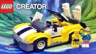 레고 크리에이터 옐로우 스피더 31046 오픈카 자동차 조립 리뷰 Lego Creator Fast Car 2016 신제품