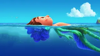 كائن بحري بيكتشف انه لما بيخرج من البحر بيتحول انسان وبسبب حبه لبنت من البشر قرر مينزلش البحر تاني 