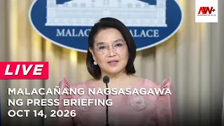 Malacañang nagsasagawa ng press briefing | NewsWatch Live