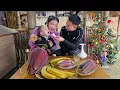 Download Lagu Harvesting Banana Flower Goes To Market Sell - Cooking for Family | Trieu Thi Thuy
