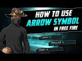 How To Use Arrow Symbol Under The Name In Free Fire Best Unique Symbol For Free Fire Name