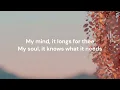 Praise Him Forever - Jervis Campbell (Unofficial Lyric Video)