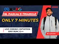 118 Pascal s Triangle Google Adobe Application Optimal Approach Dry run DSA buddy
