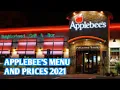 Applebee s menu and prices 2021 applebees applebees menu