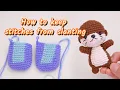 What you need to know before crochet How to avoid slanting stitches