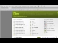 Dreamweaver cs 5 tutorial Creating Styling and Validating a Simple Contact form