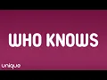 Lagu Daniel Caesar - Who Knows (Lyrics)