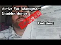 Active Fuel Management Disabler device REJECTED emissions how to pass