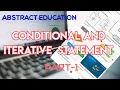 Conditional and iterative statements in Python