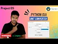 Build a Complete Unit Converter App using Python Tkinter Step-by-Step Tutorial