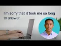 Download Lagu How to Apologize for a Late Reply