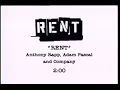 Anthony Rapp, Adam Pascal and the rest of the original “Rent” cast singing “Rent”  from 1996