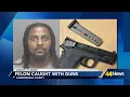 Felon caught with guns in Vanderburgh County sheriff s office says