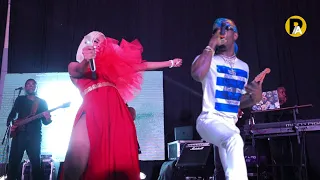 tanasha x diamond platnumz gere live performance