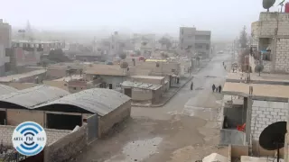 الصالحية في الضباب الحسكة الصالحية شارع فرن الصالحية الأربعاء 16 كانون الأول 2015 