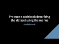SDAS Stata TechTok - codebook menu version