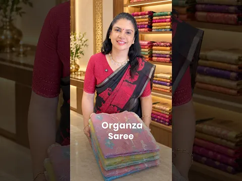 Organza Saree | templedesigner.com