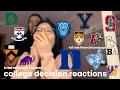 COLLEGE DECISION REACTIONS International Student 15 schools IVIES Stanford Duke T20 more