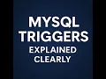 How to Create Trigger in MySQL BEFORE AFTER Triggers Explained